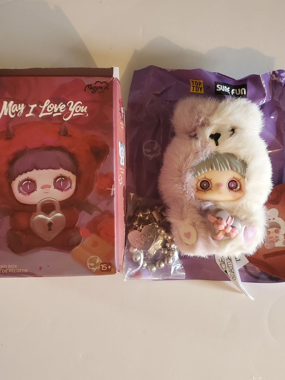 New MayMei Plush Doll With Chain "May I Love You" Series - May's Gift